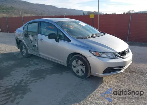 2015 Honda Civic Lx from USA, damaged, VIN 19XFB2F5XFE262899
